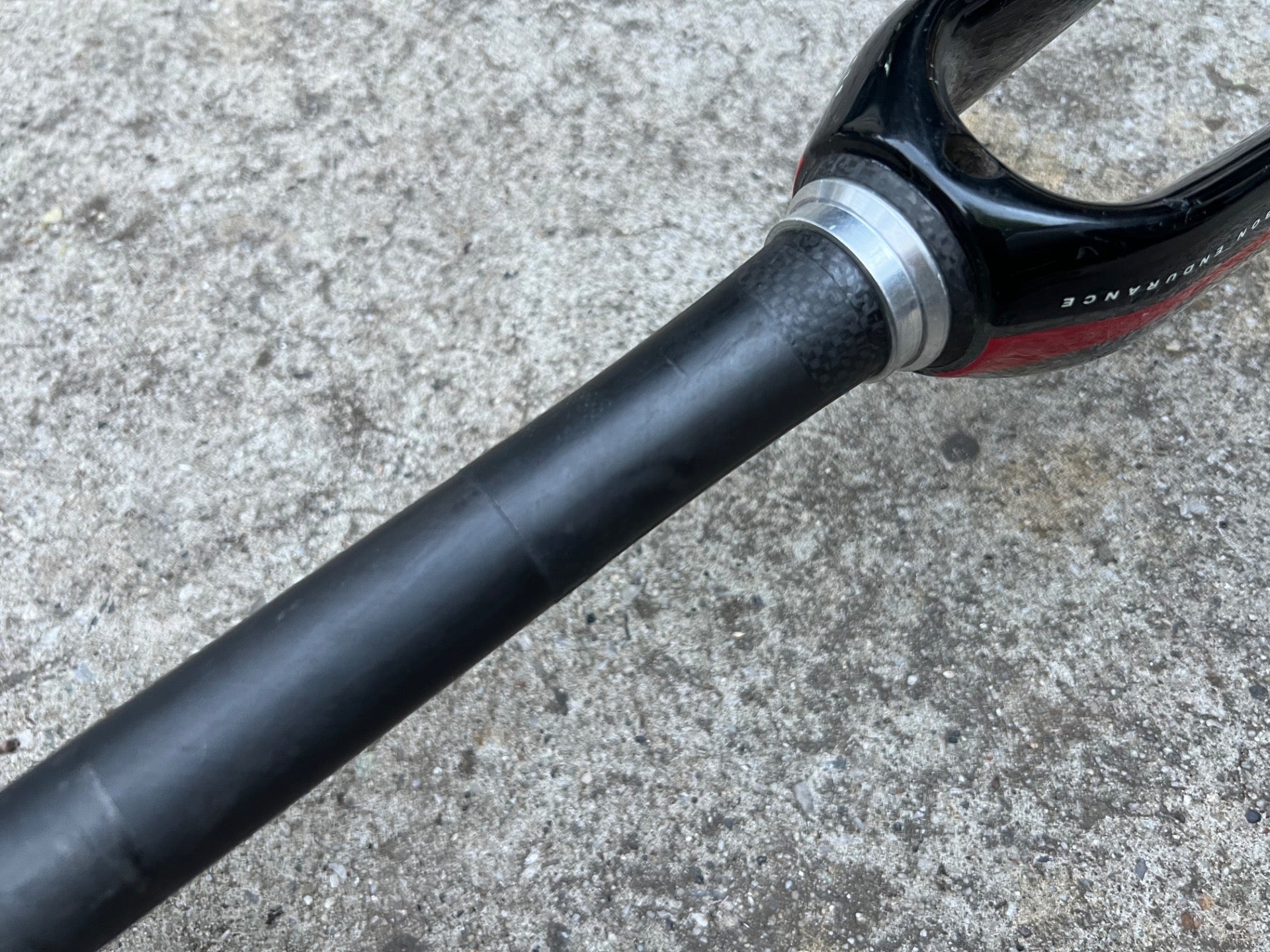 Specialized 700c Carbon Fork 1 1/8” to 1 1/4” Tapered Zertz SL3 Fact Gray Road  - Image 9