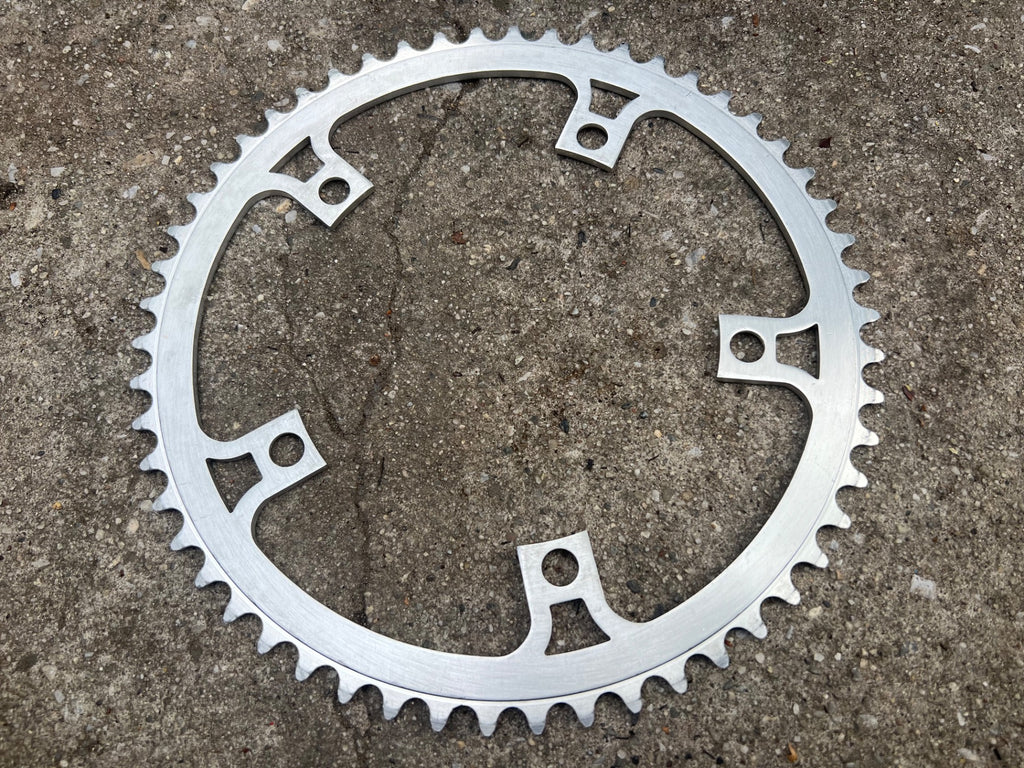 VGC Avocet 144 BCD 54T 3/32 Chainring Vintage Retro Road Track Silver Big 5 Bolt - Image 4