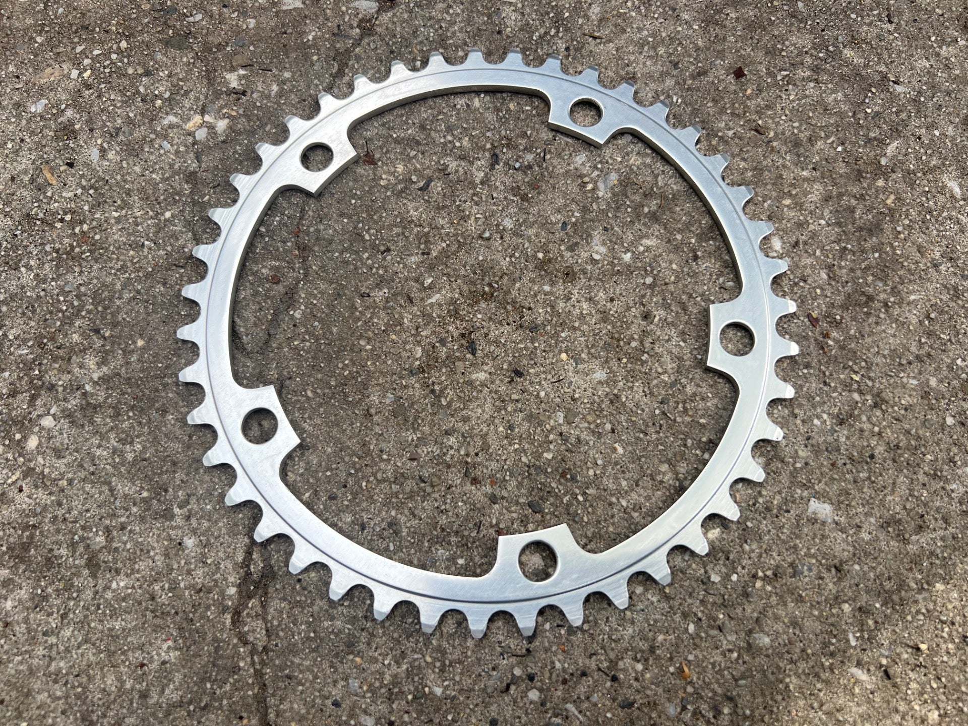 NOS Campagnolo 144 BCD 43T Chainring Road Track Vintage Retro Silver Small 5 - Image 4