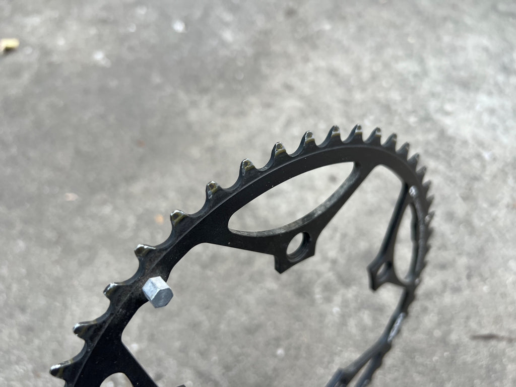 Stronglight Easton 53T Tooth 130BCD Chainring 10 Speed CT2 Ceramic Teflon Black  - Image 4