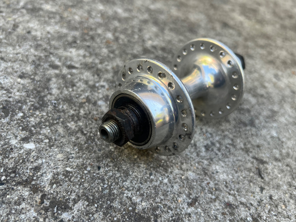 Sansin 126mm 40H Hole Rear Hub Vintage Road Touring Bike Silver Aluminum English - Image 4