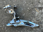 Used NICE Suntour XCM Front Derailleur 28.6mm Bottom Pull Vintage MTB Black Triple-Bicycle Bin