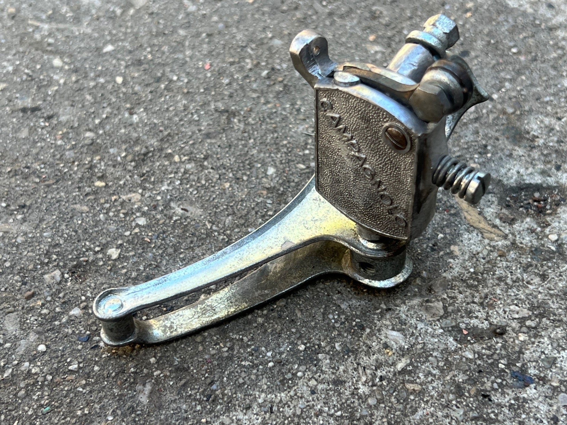Campagnolo Matchbox 28.6mm Bottom Pull Front Derailleur Vintage Road Bike 5sp - Image 4