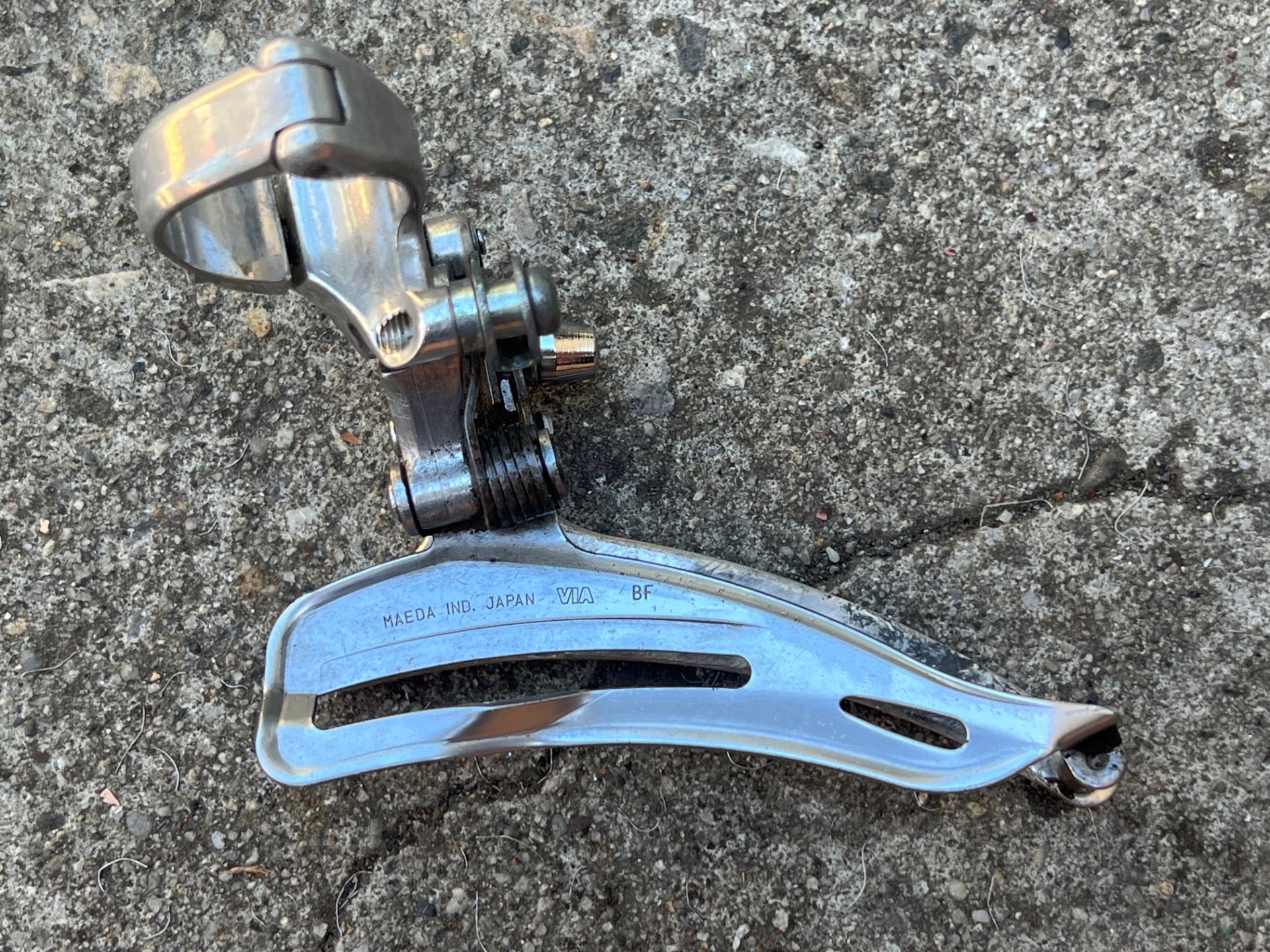 Suntour XC Reverse Pull 28.6mm Bottom Pull Front Derailleur Triple Vintage MTB - Image 4