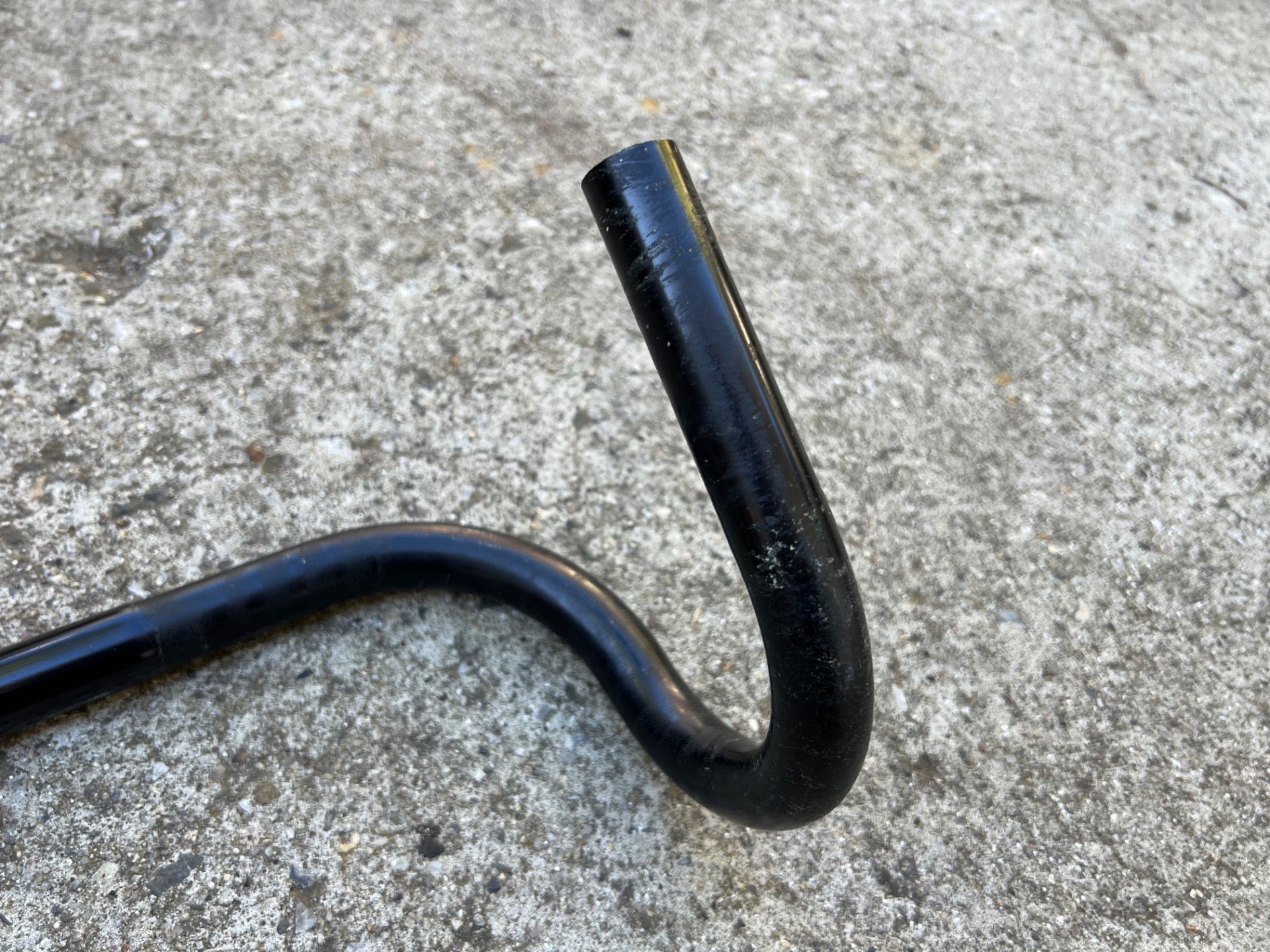 Belleri Drop Bars Vintage 25.0mm Clamp 395mm Width Vintage Road Bike Black Race - Image 4