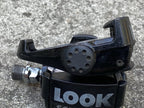 Used Vintage Look Carbon Black Clipless Pedals Retro Eroica Aluminum 9/16” 80’s-Bicycle Bin
