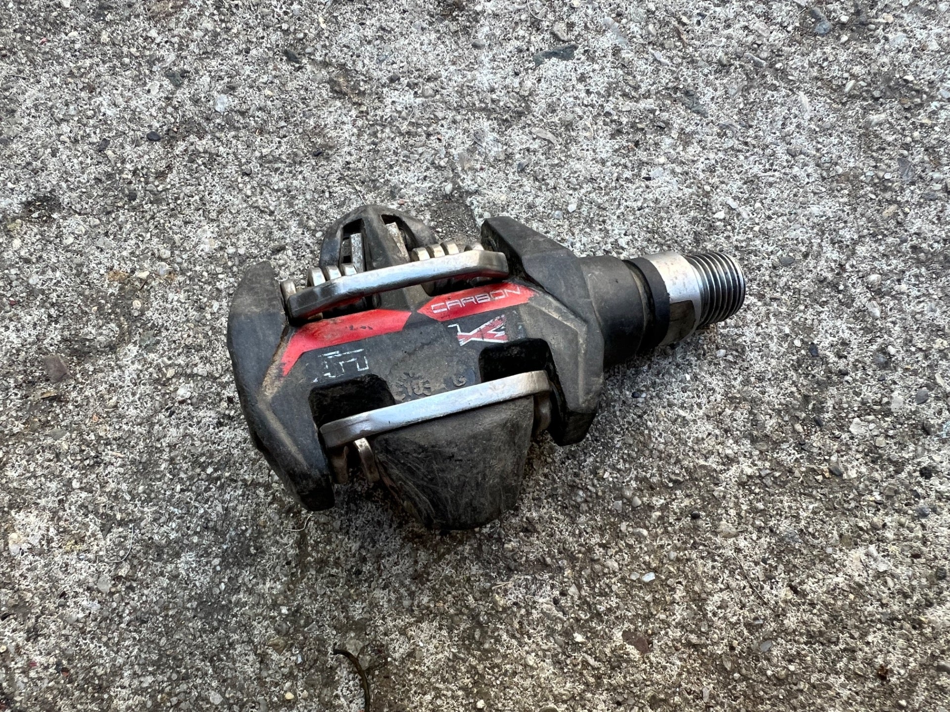 TIME ATAC XS Carbon Pedal Left Non Drive Single Orphan Crmo Steel MTB Gravel Bik - Image 4