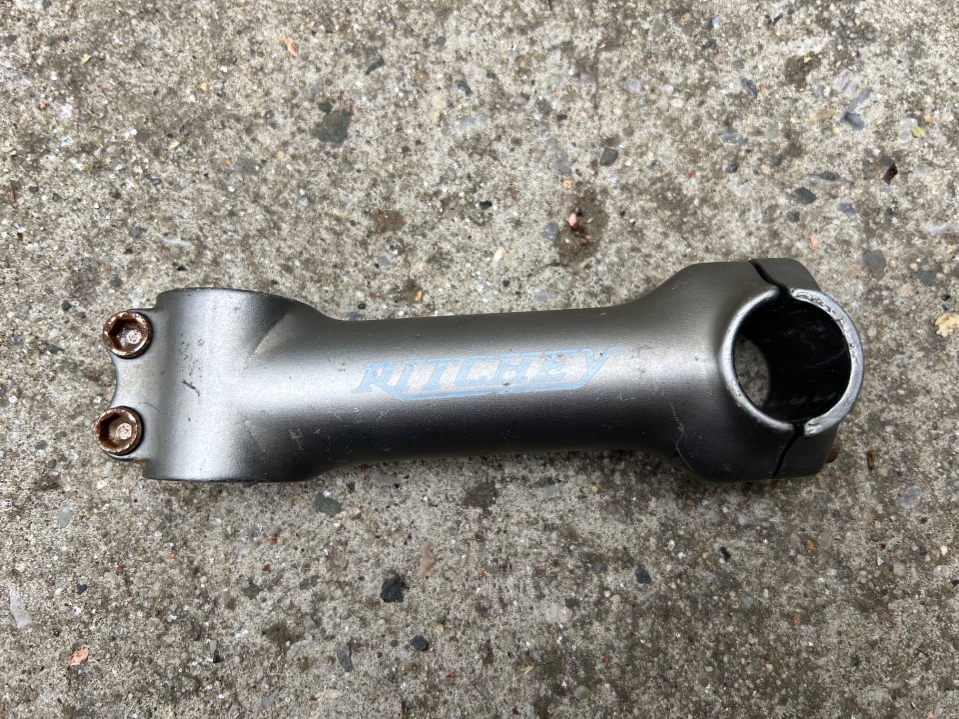 Ritchey 25.4x120mm 1 1/8” Threadless Stem Vintage Retro MTB Gravel CX Gray - Image 4