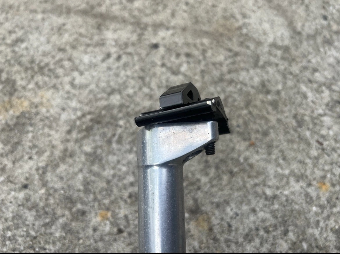American Classic Seatpost 27.2x240mm Vintage MTB Mountain Bike ATB Retro Silver  - Image 4