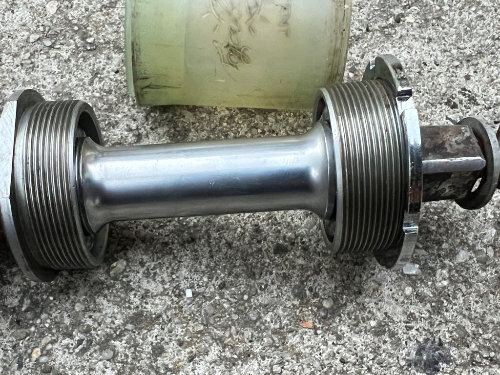 Campagnolo 70-SS 70x115mm Bottom Bracket Italian Thread Nuovo Record Chrome  - Image 4