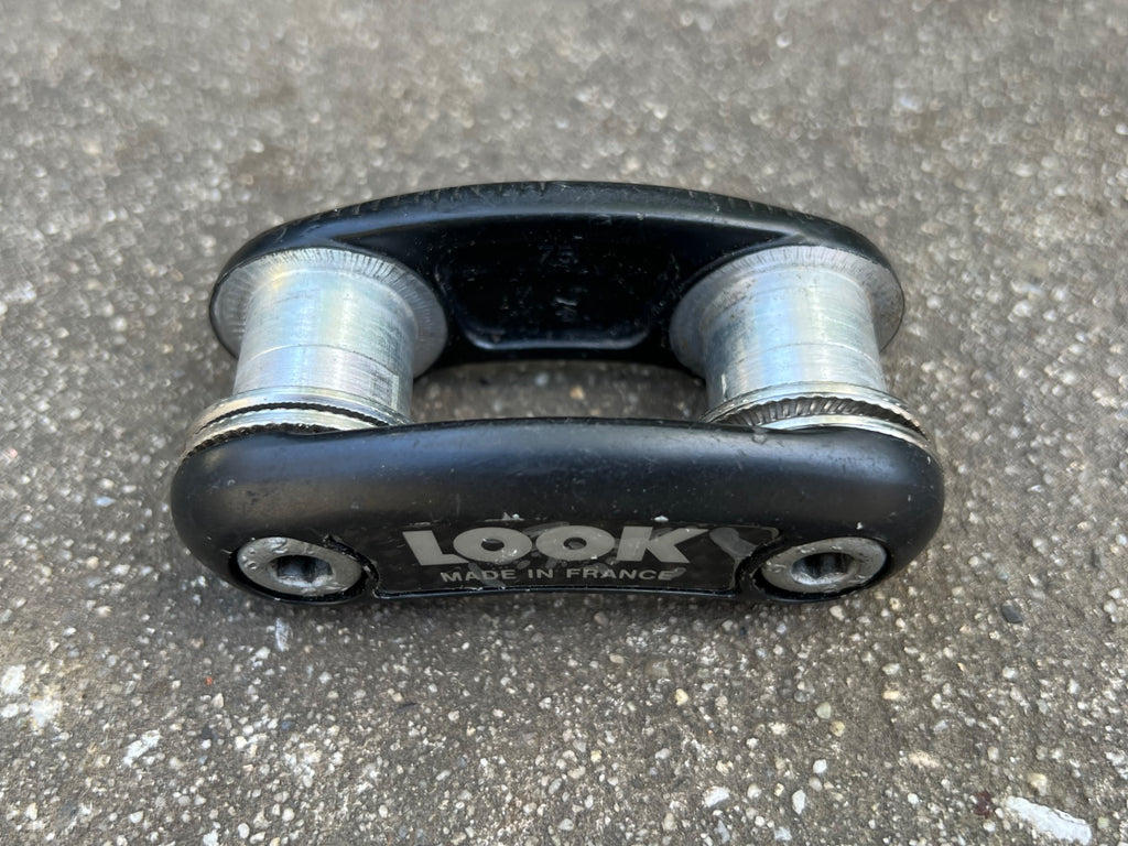 Look Ergostem Center Adjuster Link Linkage Black Carbon Aluminum Vintage - Image 4