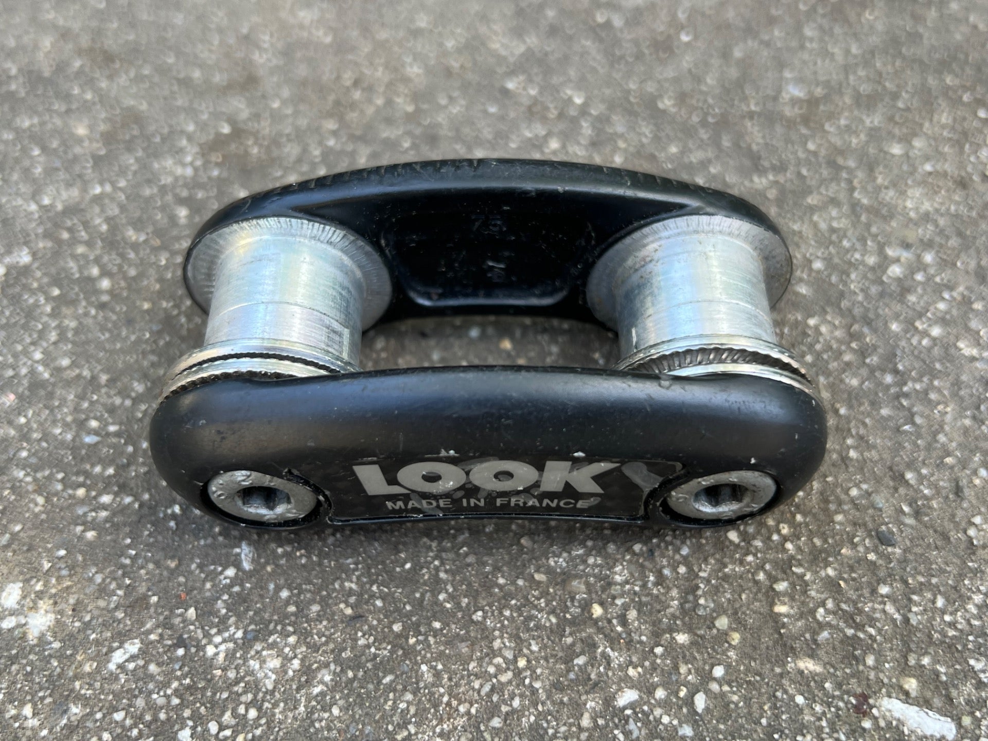 Look Ergostem Center Adjuster Link Linkage Black Carbon Aluminum Vintage - Image 4