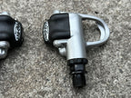 Used Campagnolo Centaur Clipless Pedals Pro Fit Vintage Road Gravel Bike Gray-Bicycle Bin