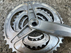 Used Cannondale CODA 701M 170mm 22/32/44 Crankset Vintage MTB Triple Square Taper-Bicycle Bin