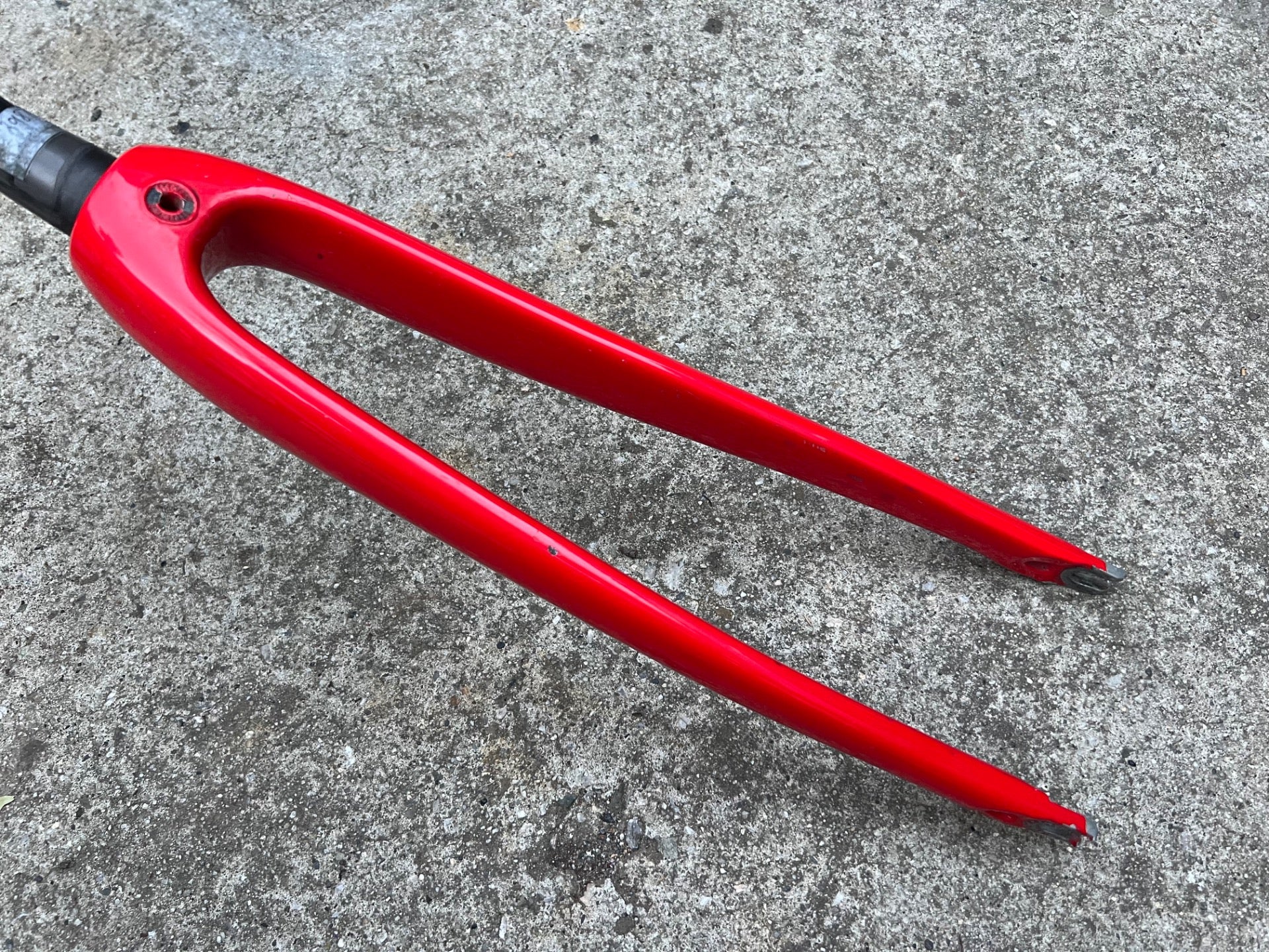 2006 Trek Pilot Carbon Fork 700c 1 1/8in Red Road Bike Racing Threadless Steerer - Image 11