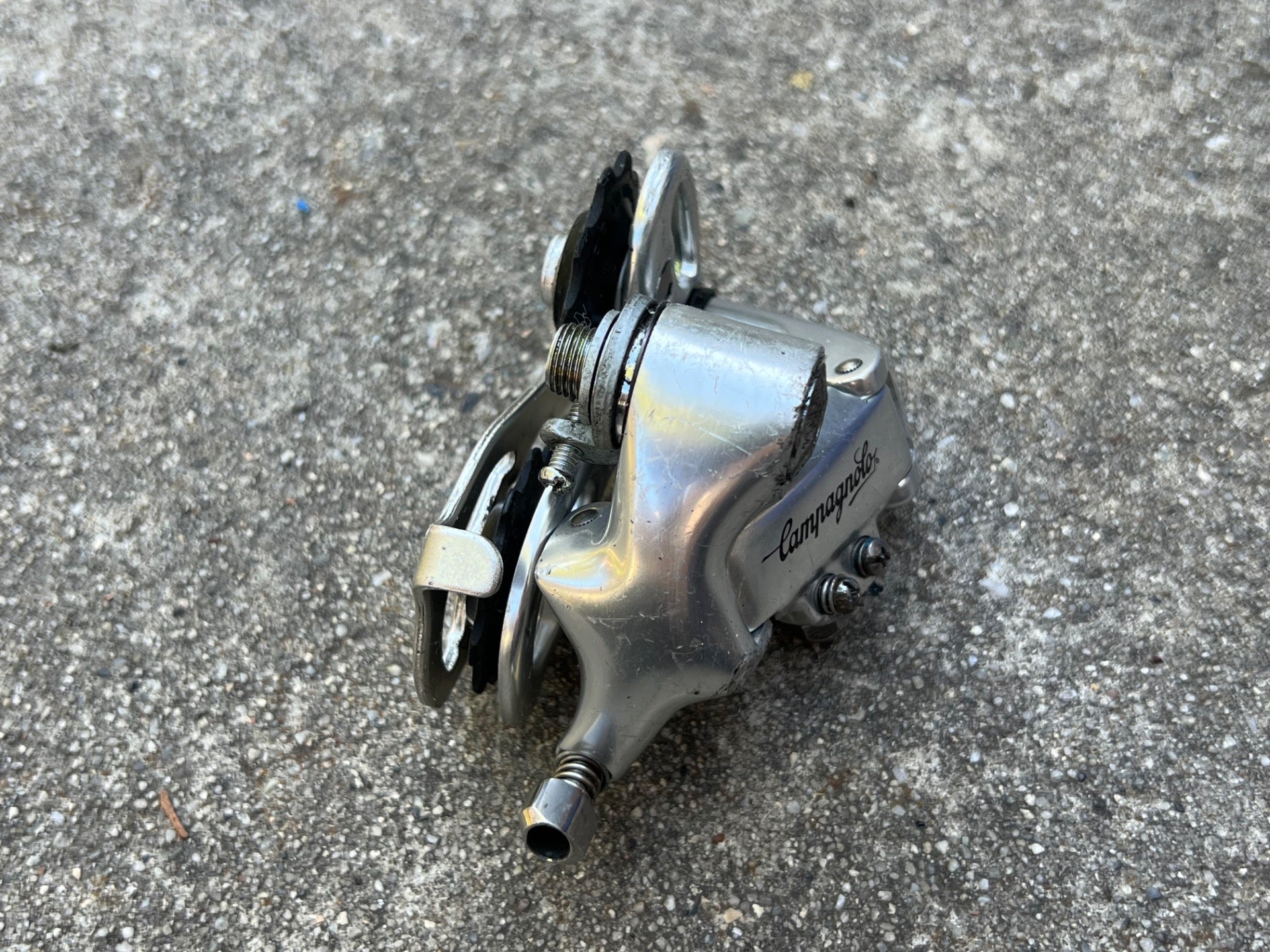 REBUILT Campagnolo Record 8 Speed Rear Derailleur Vintage Short Cage Road Bike - Image 4