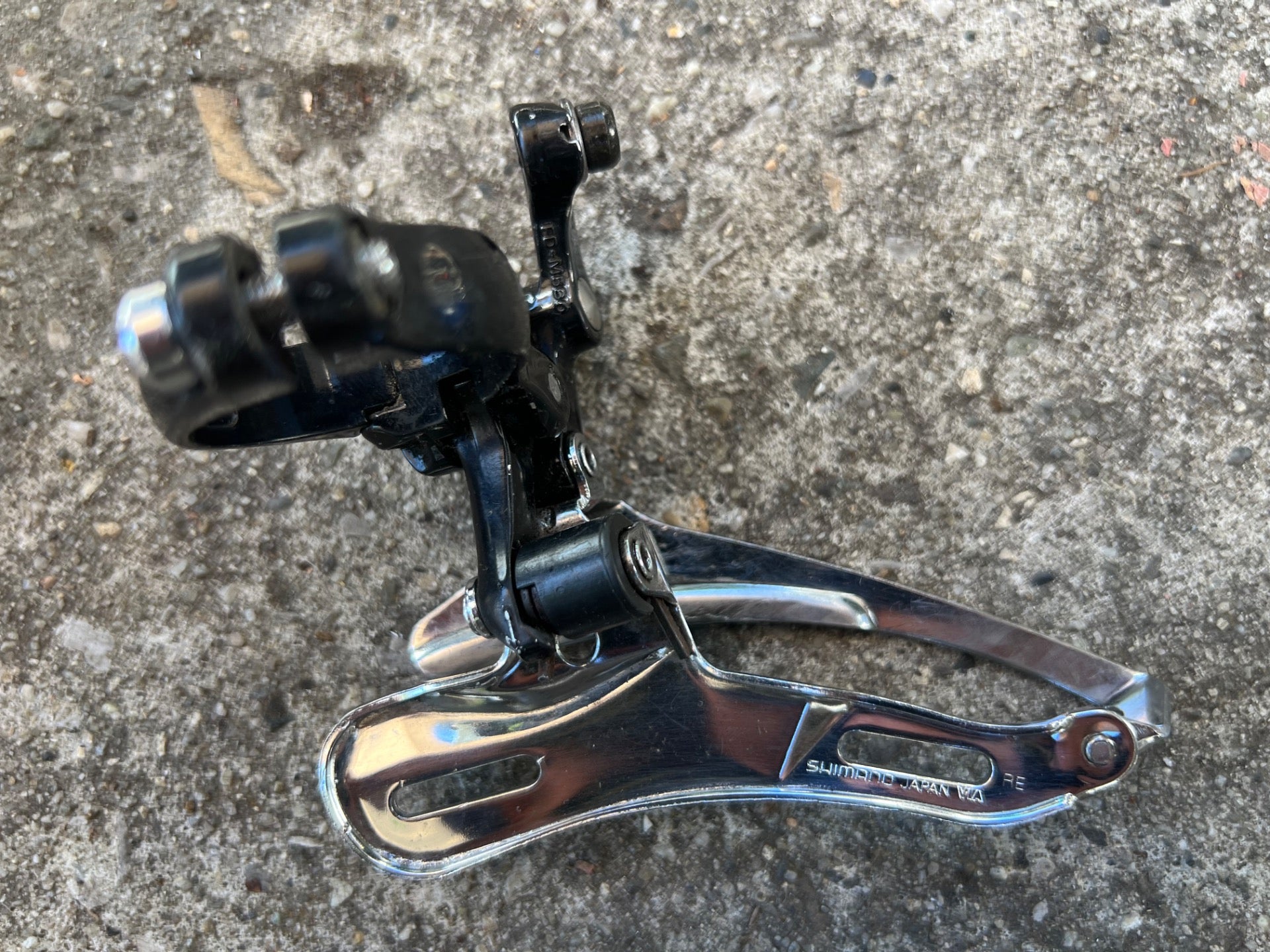 Shimano Deore LX FD-M560 34.9mm Bottom Pull Front Derailleur Vintage MTB Black  - Image 4