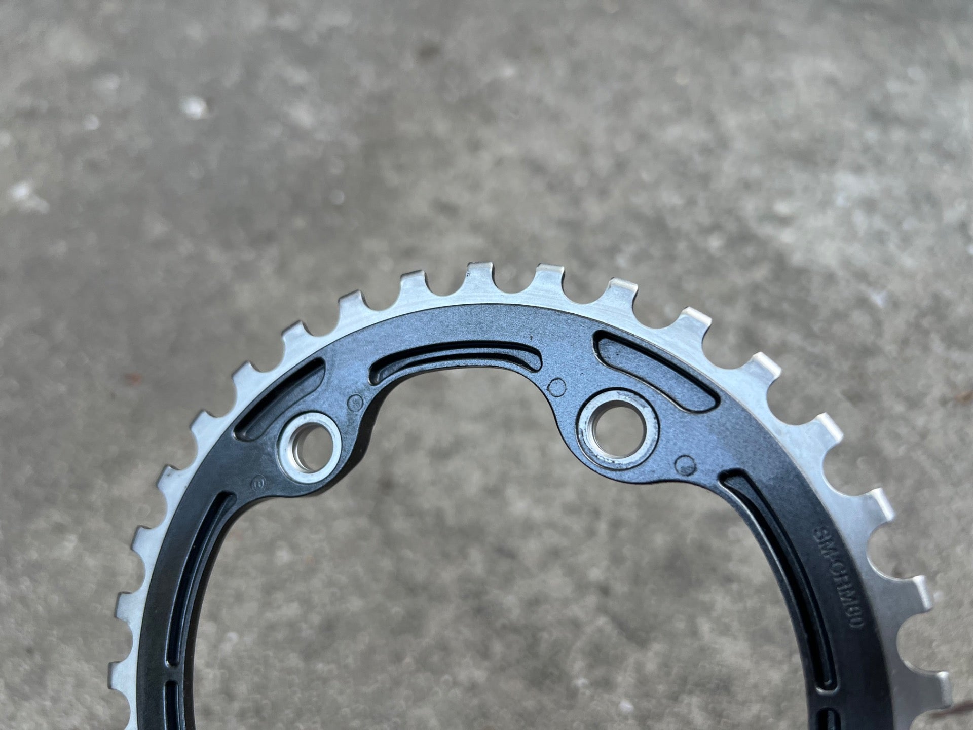 Shimano SM-CRM80 34T 96BCD Asymmetrical 1x11 Chainring Deore XT M8000 Steel  - Image 4
