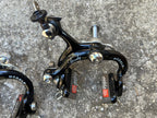 Used Modolo Speedy Road Bike Rim Brakes Black Front & Rear Vintage Retro-Bicycle Bin