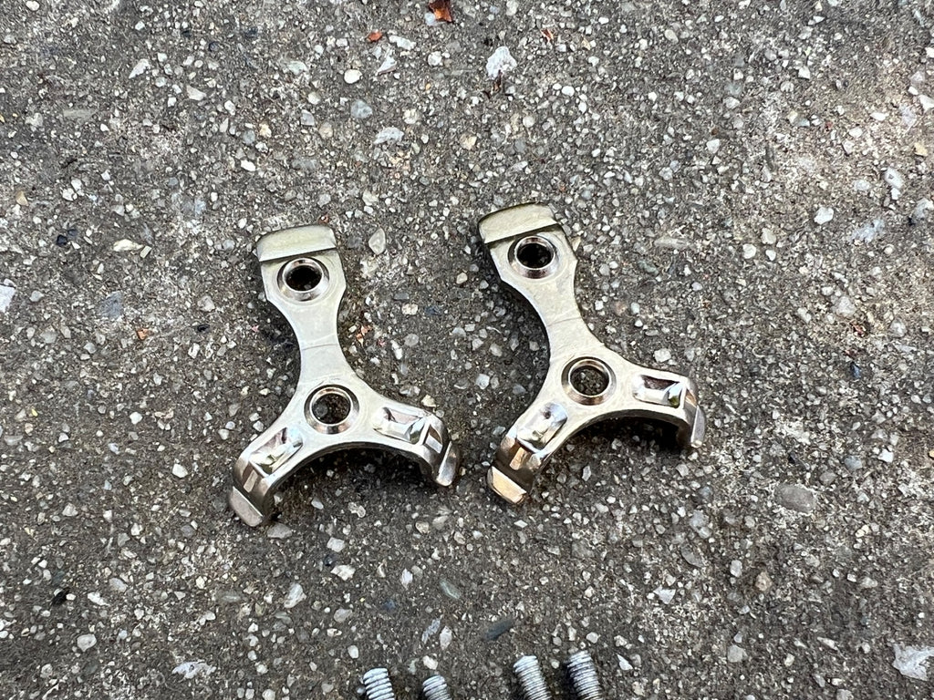 NOS NEW Look S2 S2R Moab Pedal Cleat Insert Piece Silver Clipless MTB Mountain  - Image 4