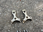 NOS NEW Look S2 S2R Moab Pedal Cleat Insert Piece Silver Clipless MTB Mountain-Bicycle Bin