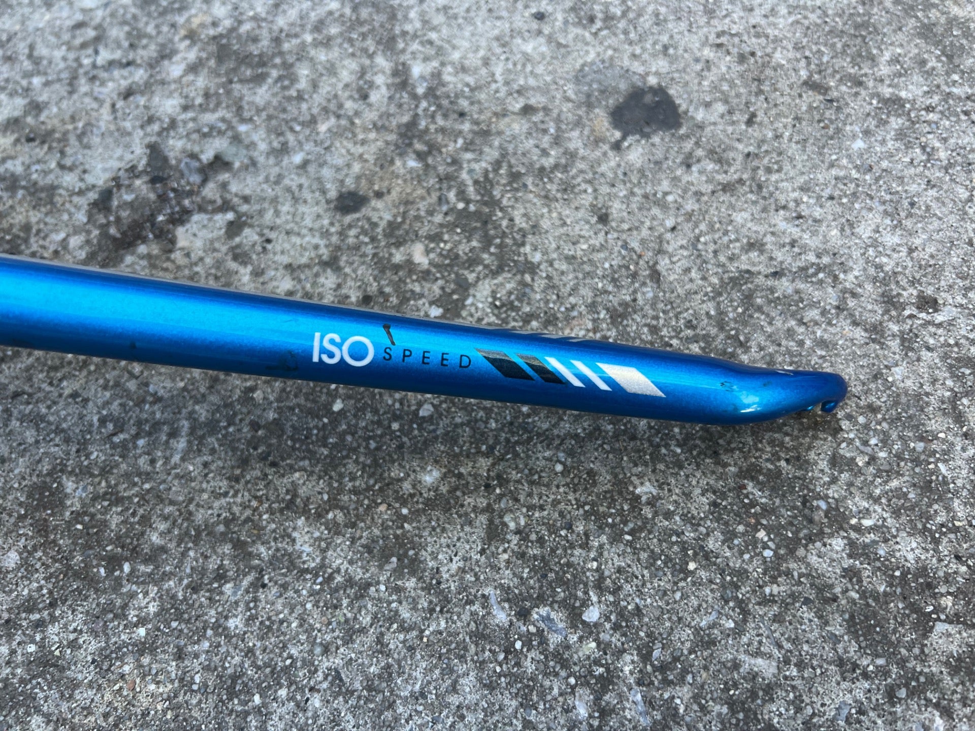 2014 Trek Lexa Carbon Fork 700c 1 1/8” 9” Threadless Steerer Blue White Road  - Image 9