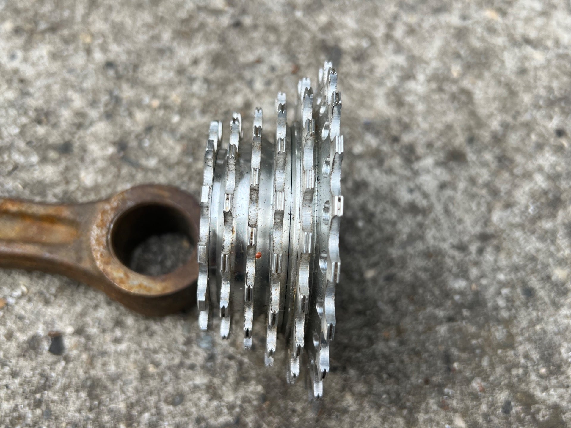 NOS Everest Gastano Aluminum Freewheel 13-21T English Thread Vintage Road  176g - Image 4