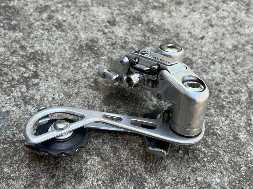 Shimano RD-M700 Deerhead Rear Derailleur Long Cage Retro Deore XT MTB - Image 5