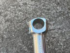 Used Qranc 125x25.4mm Stem 1 1/8” Threadless Silver Aluminum Vintage MTB Mountain-Bicycle Bin