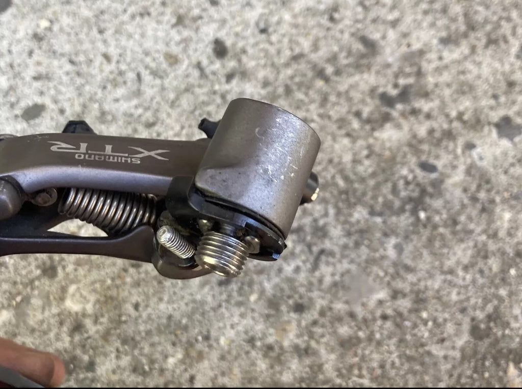 Shimano XTR RD-M953 Rear Derailleur 9 Speed Medium Cage Mid Gray Vintage MTB - Image 7