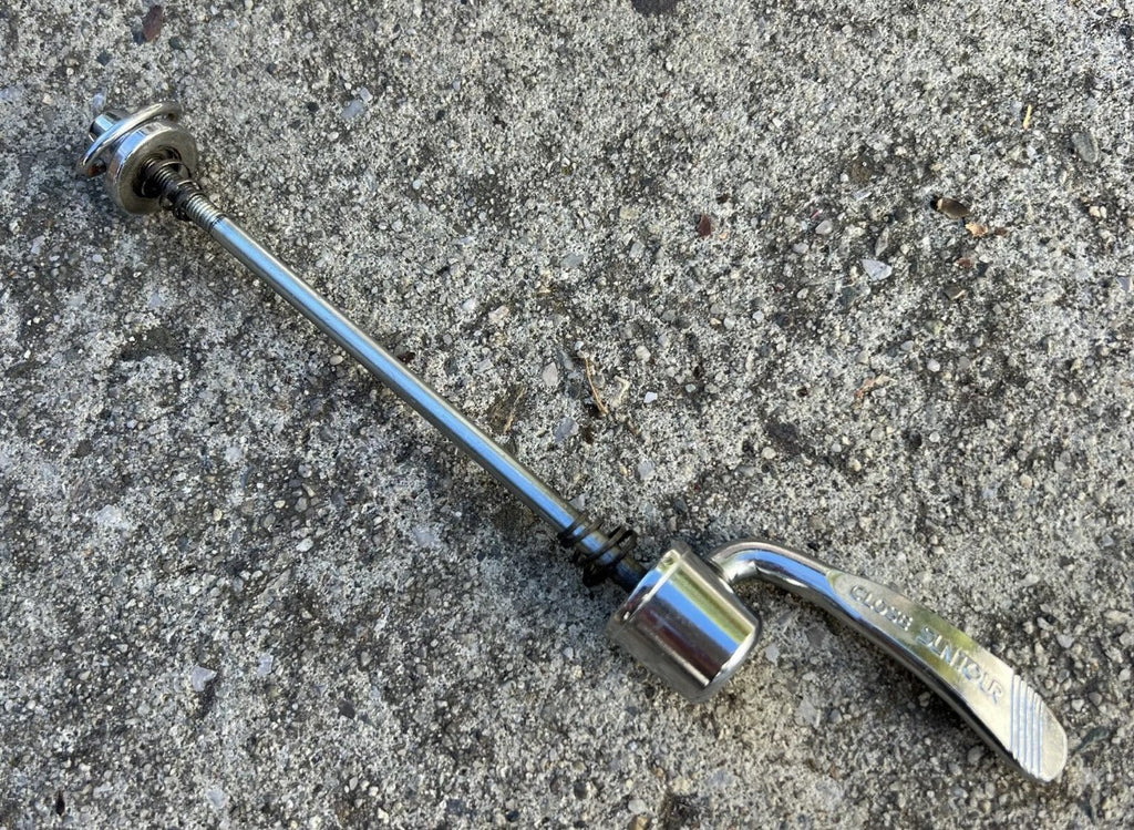 Suntour Front Quick Release Skewer 100mm Chrome Steel Vintage Retro MTB Road - Image 4