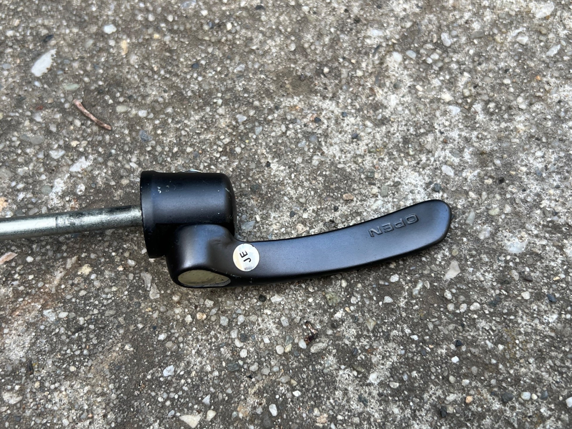 Shimano Dura Ace 7900 Front Quick Release Skewer Dark Gray Black Road Bike Race - Image 4