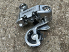 Used REBUILT Shimano 600 RD-6207 Rear Derailleur 6 Speed Vintage Road Bike Silver-Bicycle Bin