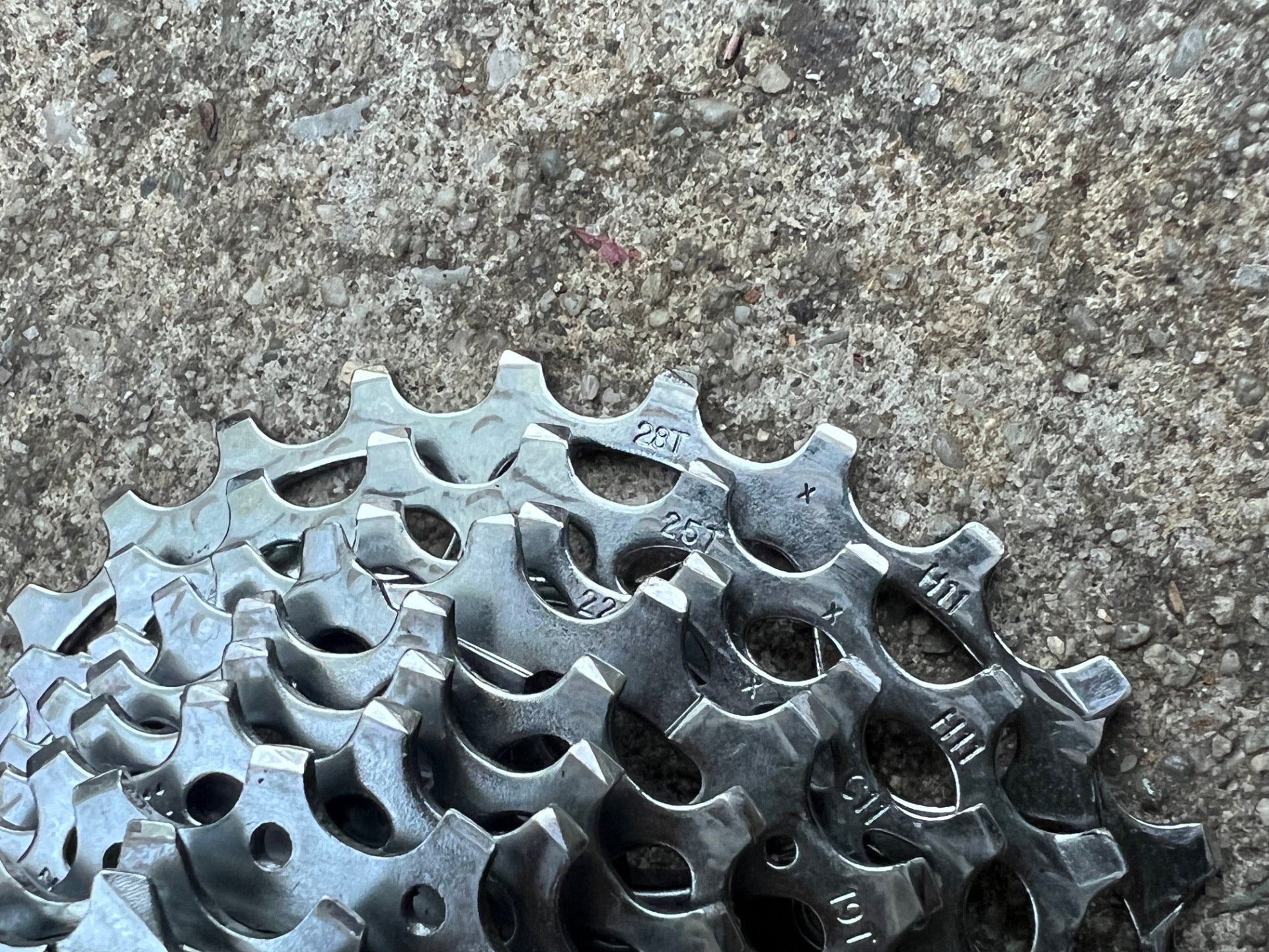 SRAM PG 1050 11-28 10 Speed Cassette Road Gravel Bike Chrome Commuter MTB XC CX  - Image 4