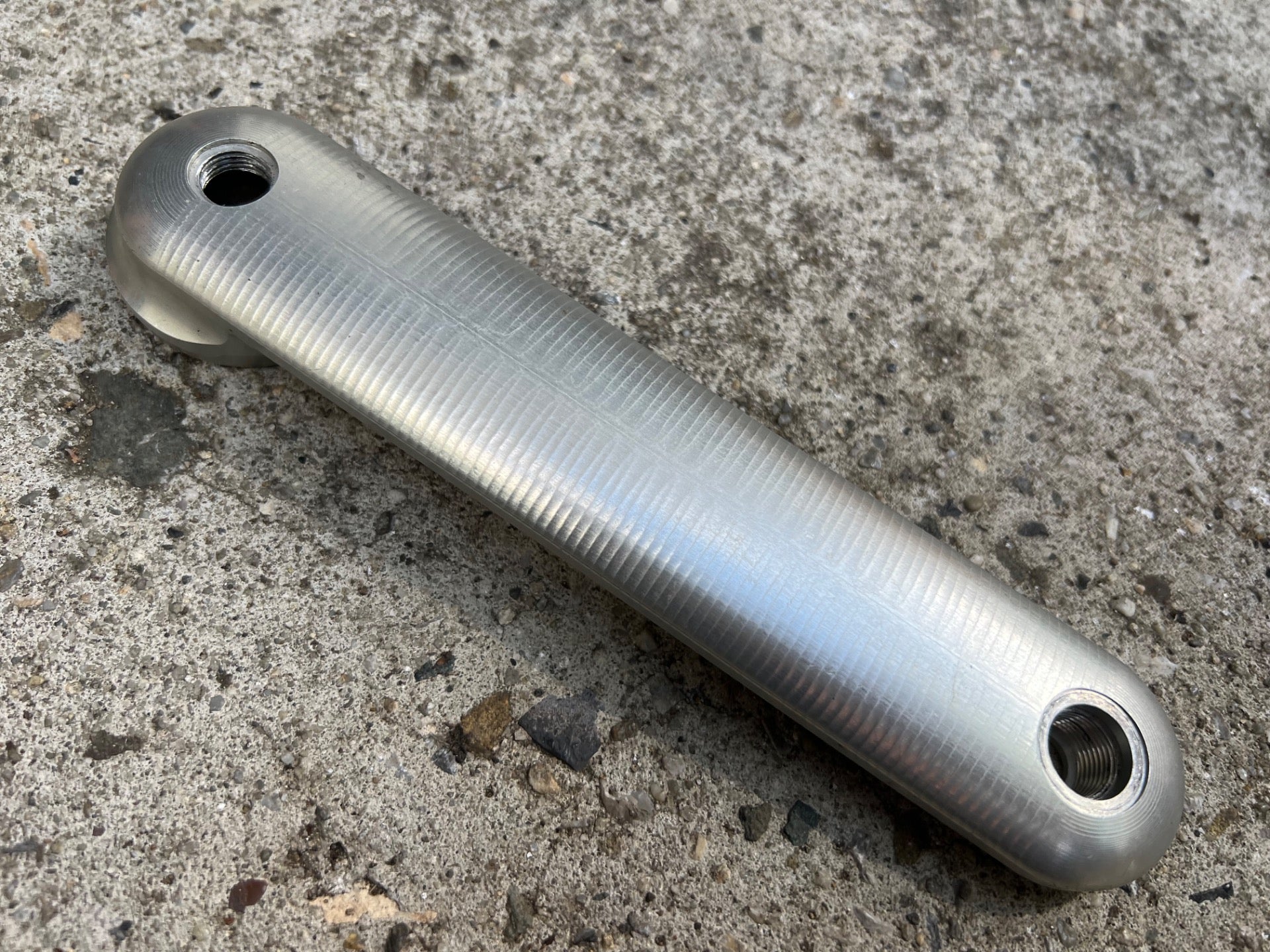 CODA Magic Motorcycle Moto 167.5mm Crankset 53/39T Road Bike Silver Cannondale  - Image 17