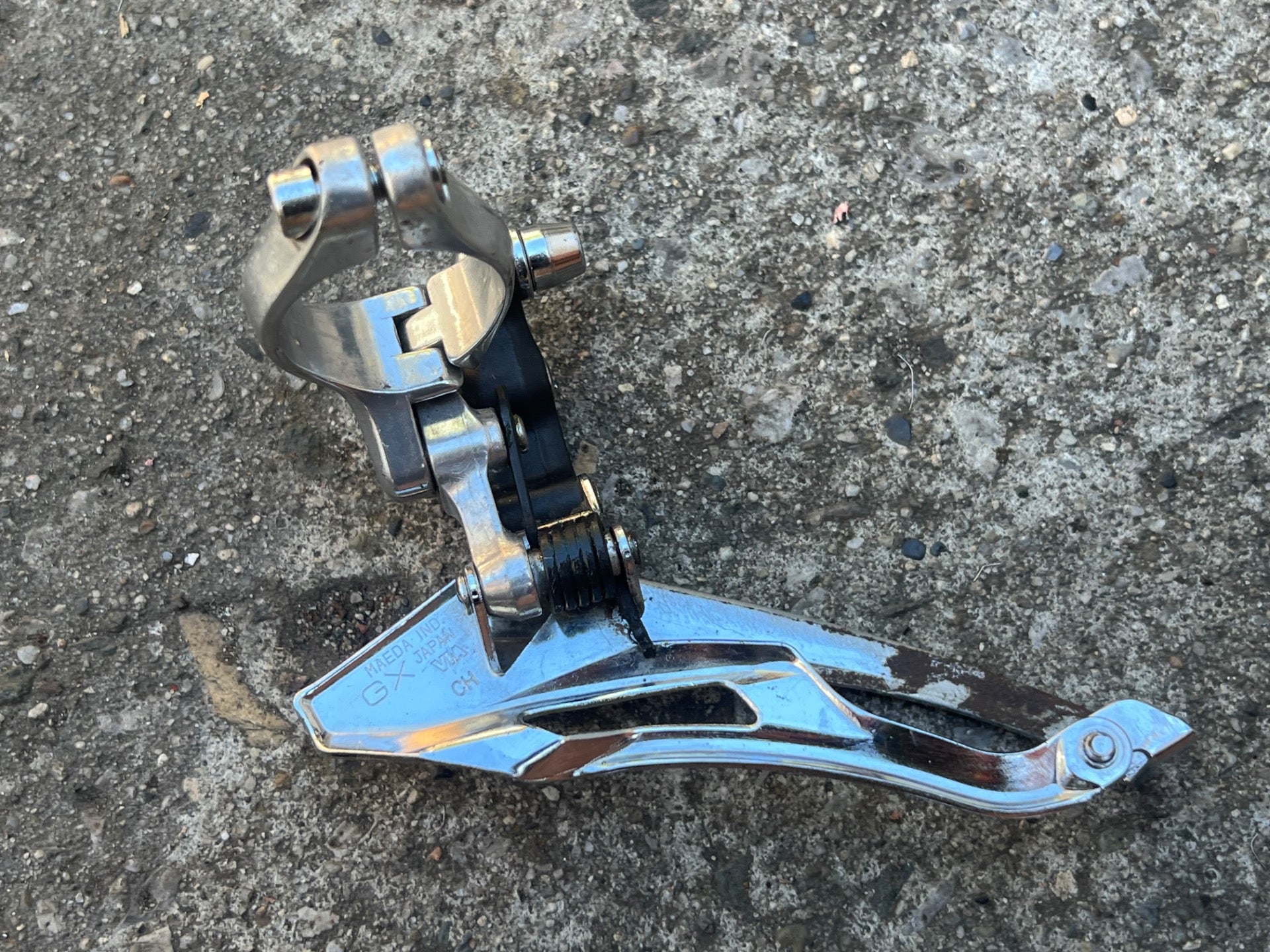 Suntour XC9000 28.6mm Bottom Pull Front Derailleur Vintage MTB Triple Retro Bike - Image 4