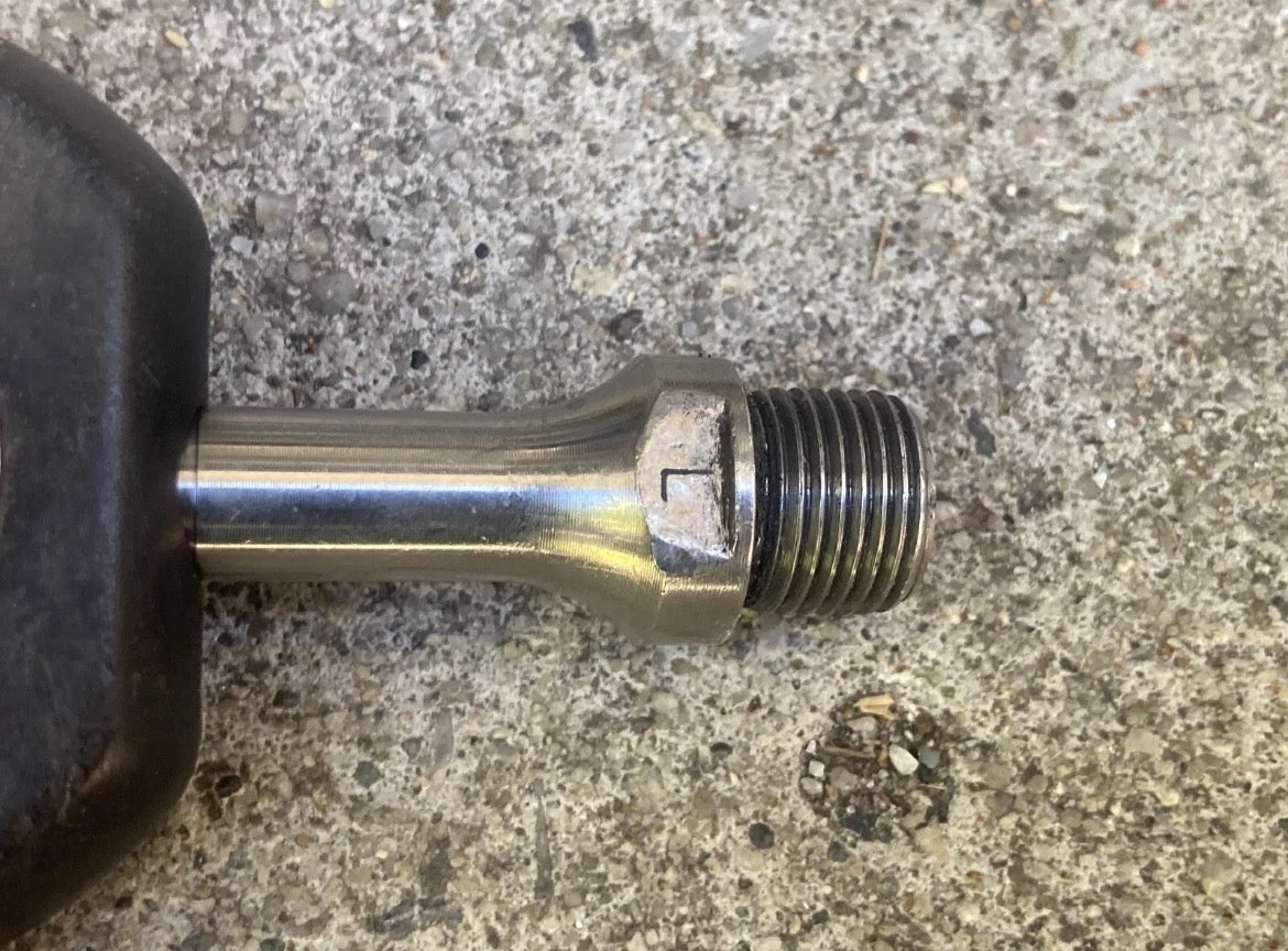 SINGLE LEFT Speedplay Frog Pedal Clipless Vintage Retro MTB Gravel Stainless - Image 4