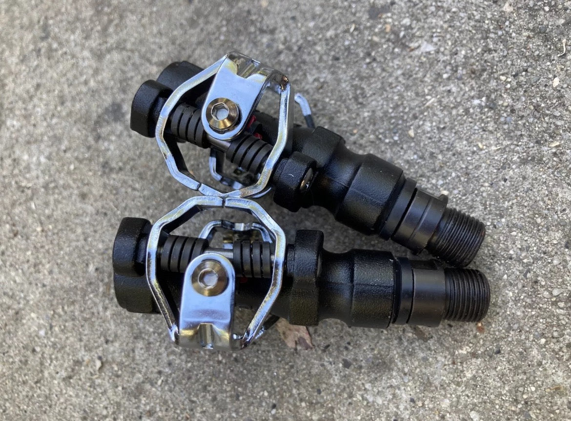 NOS NEW Wellgo WPD-M9 Clipless Pedals & Cleats MTB Gravel Vintage Retro - Image 4