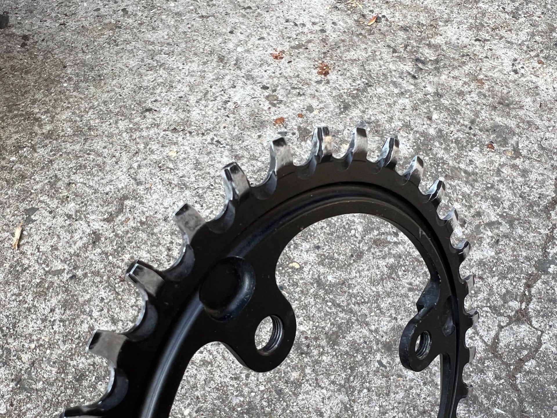 SRAM XX1 X-Sync 34T 11 Speed 76BCD Asymmetrical Chainring Black Silver MTB - Image 4