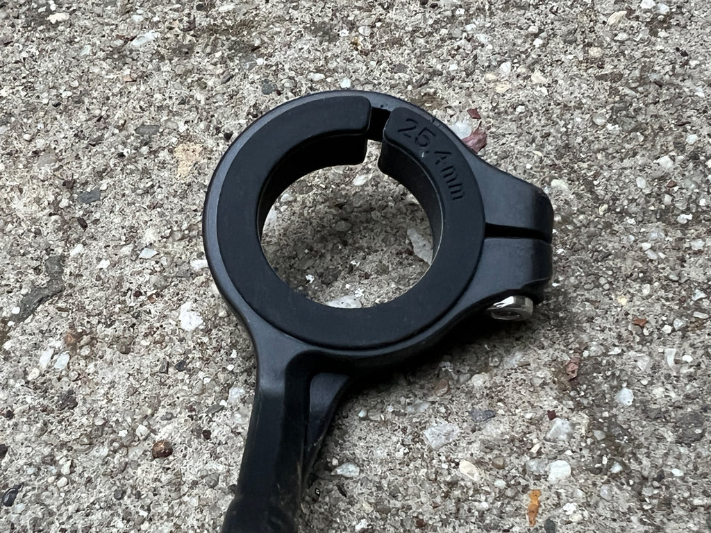 Cycling Computer Bar Mount Clamp Piece 25.4mm 31.8mm Road Bike Black Racing - Image 4