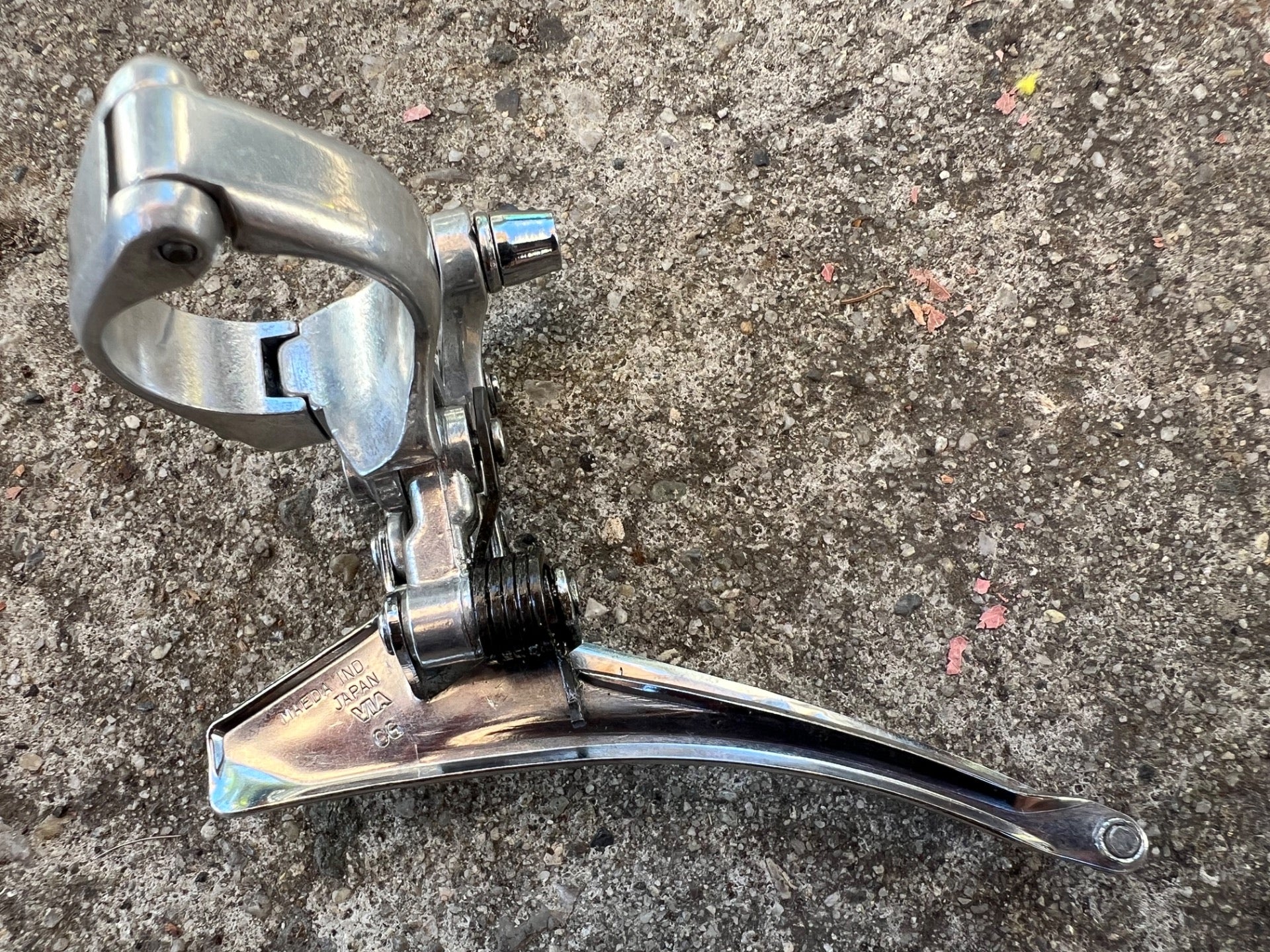 Suntour X-5000 28.6mm Front Derailleur Bottom Pull Alpha Double Vintage Road  - Image 4