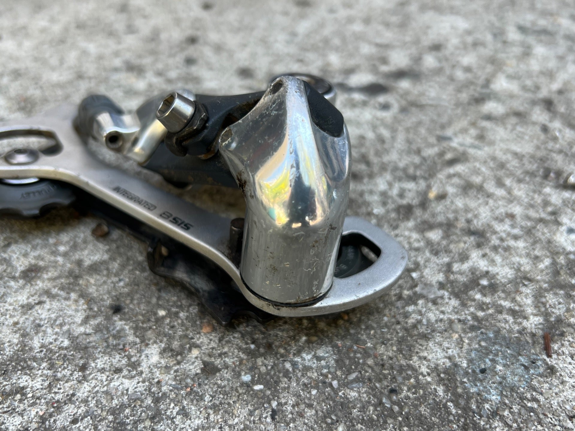 Shimano Deore XT RD-M739 8 Speed Rear Derailleur Long Cage Vintage MTB Mountain  - Image 4