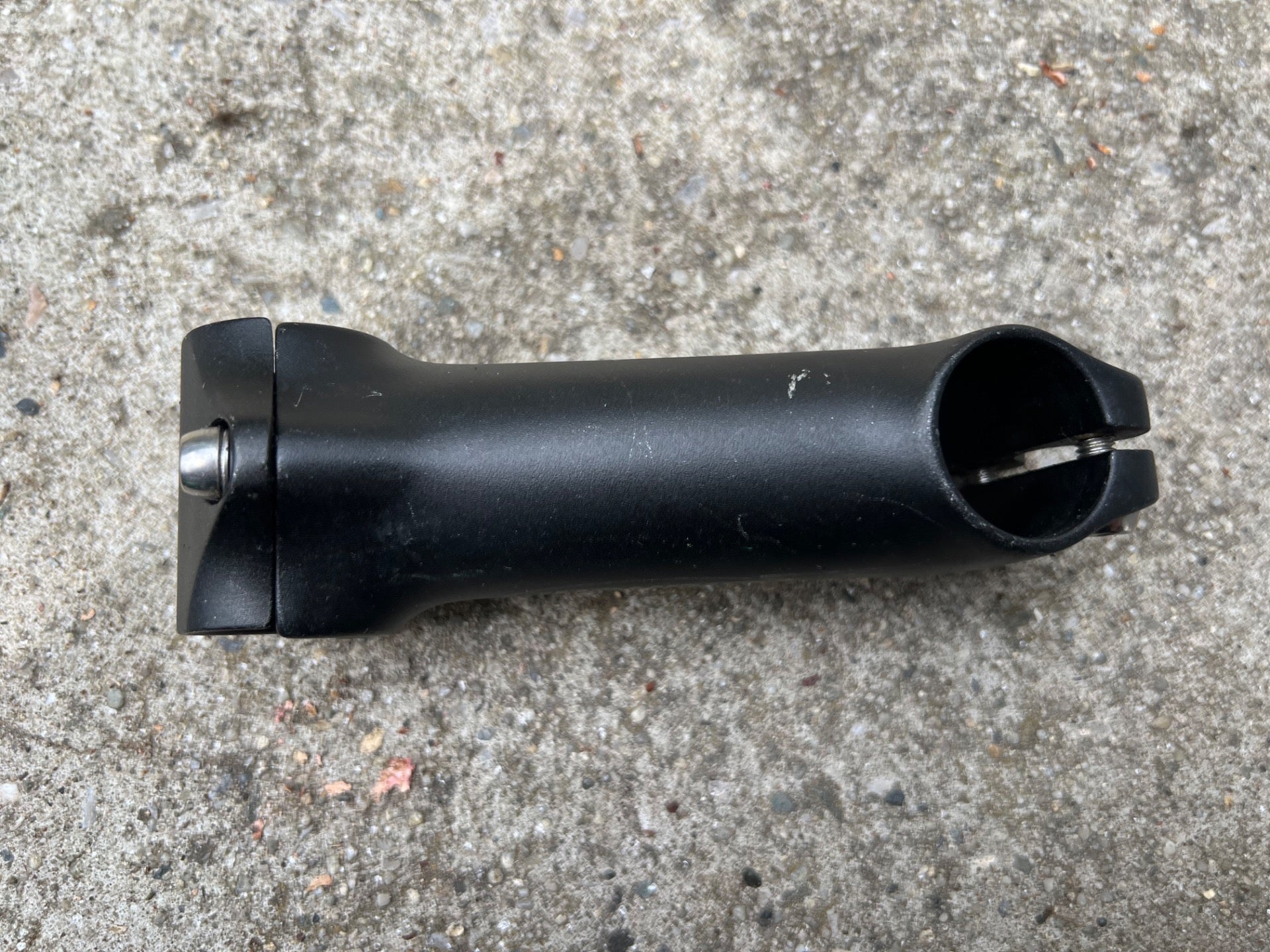 Bianchi 25.4x110mm 1 1/8” Threadless Stem Vintage Retro Road CX XC Gravel Black - Image 4