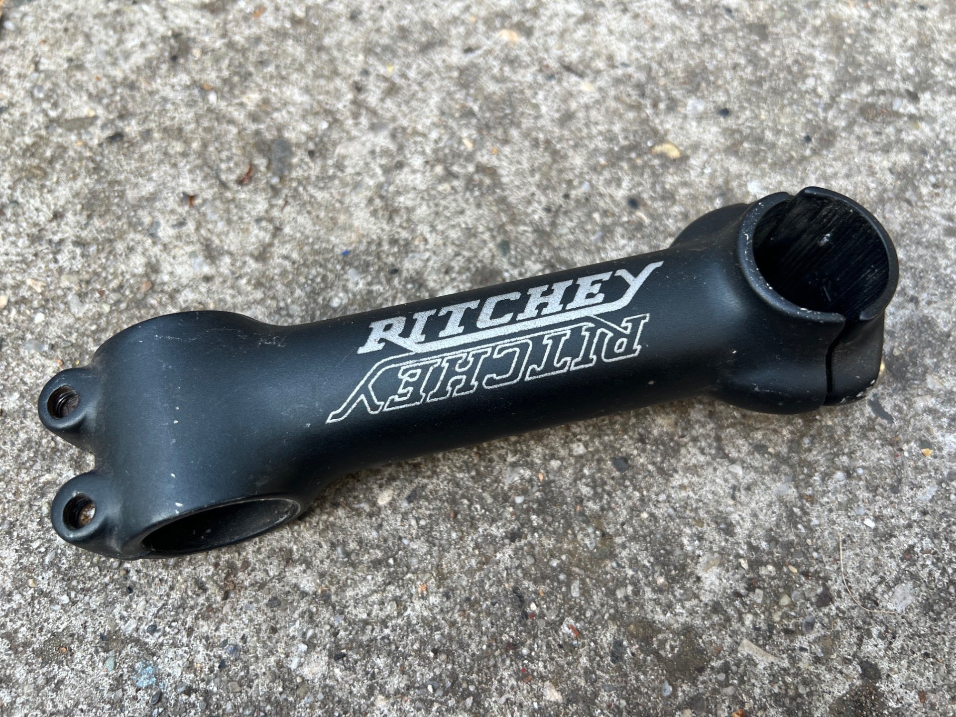 Ritchey 25.4x125mm 1 1/8” Threadless Stem Vintage Retro MTB Mountain Bike Black  - Image 4