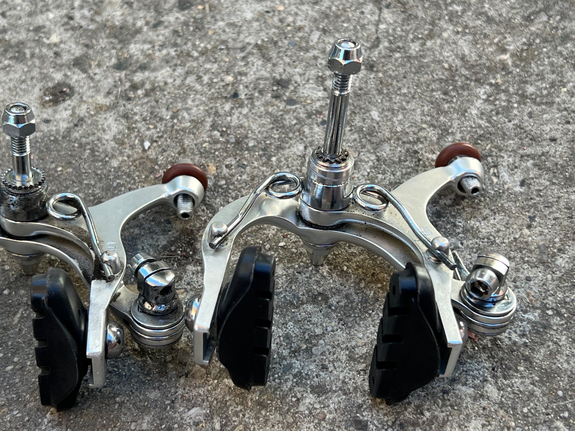 MINT Suntour Superbe Brakes Brake Set Vintage Road Bike Silver Touring Side Pull - Image 4