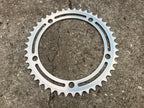 NOS Campagnolo Style 144 BCD 44T Chainring Silver Road Track Bike Vintage Retro-Bicycle Bin