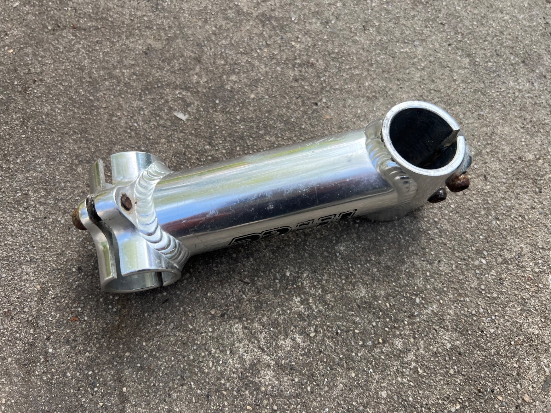 Titec 125x25.4mm Threadless Stem 1 1/8” Silver Aluminum MTB Mountain Bike 7 Deg  - Image 4