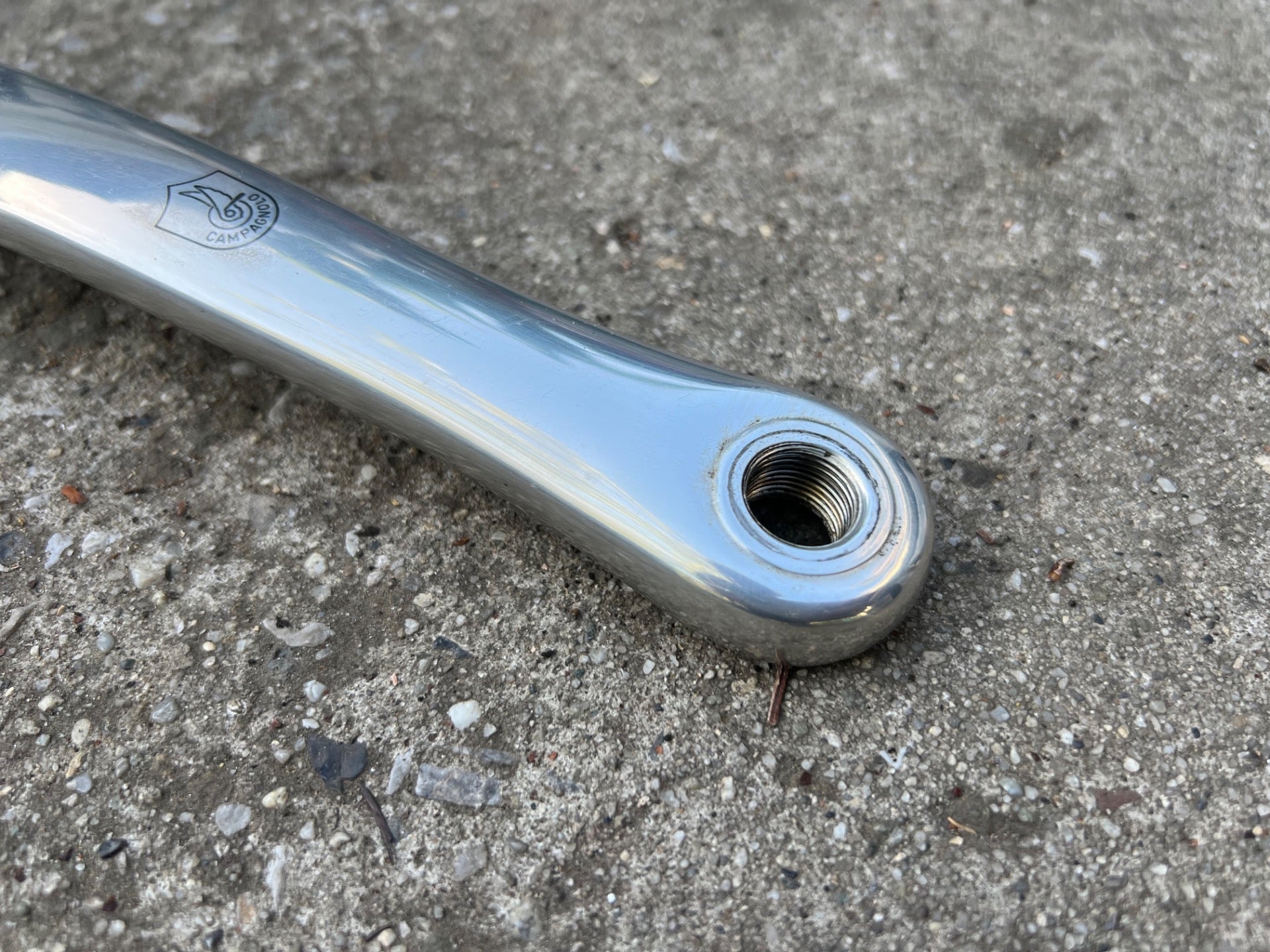Campagnolo Icarus Record OR MTB Crankset 175mm 20/32/42T Triple Campy Silver  - Image 11
