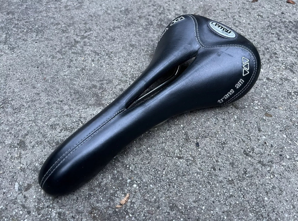 NICE Selle Italia Flite Titanium Trans AM Saddle Vintage MTB Road Bike Gravel  - Image 8