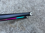 Used Specialized Carbon Fork 1 1/8” to 1 1/4” Tapered Threadless 8.5in Black Red Pink-Bicycle Bin